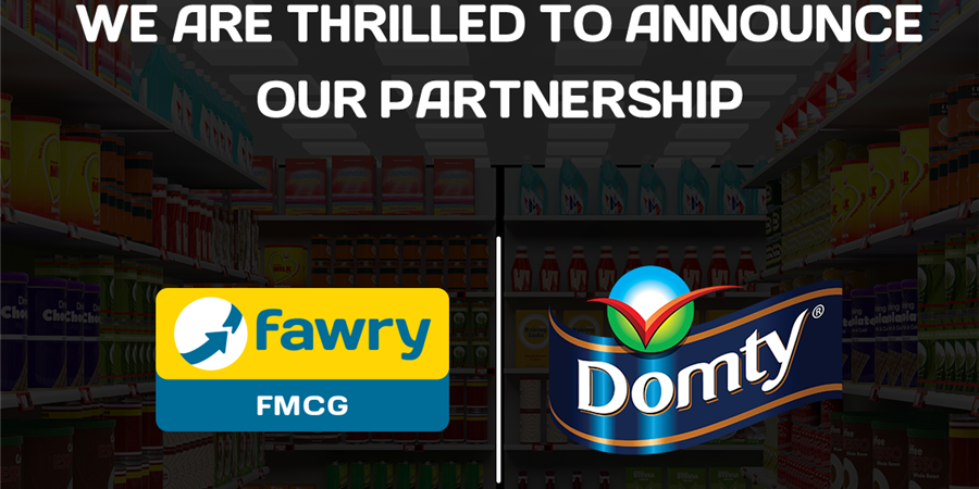 Domty collaborates with Fawry FMCG.